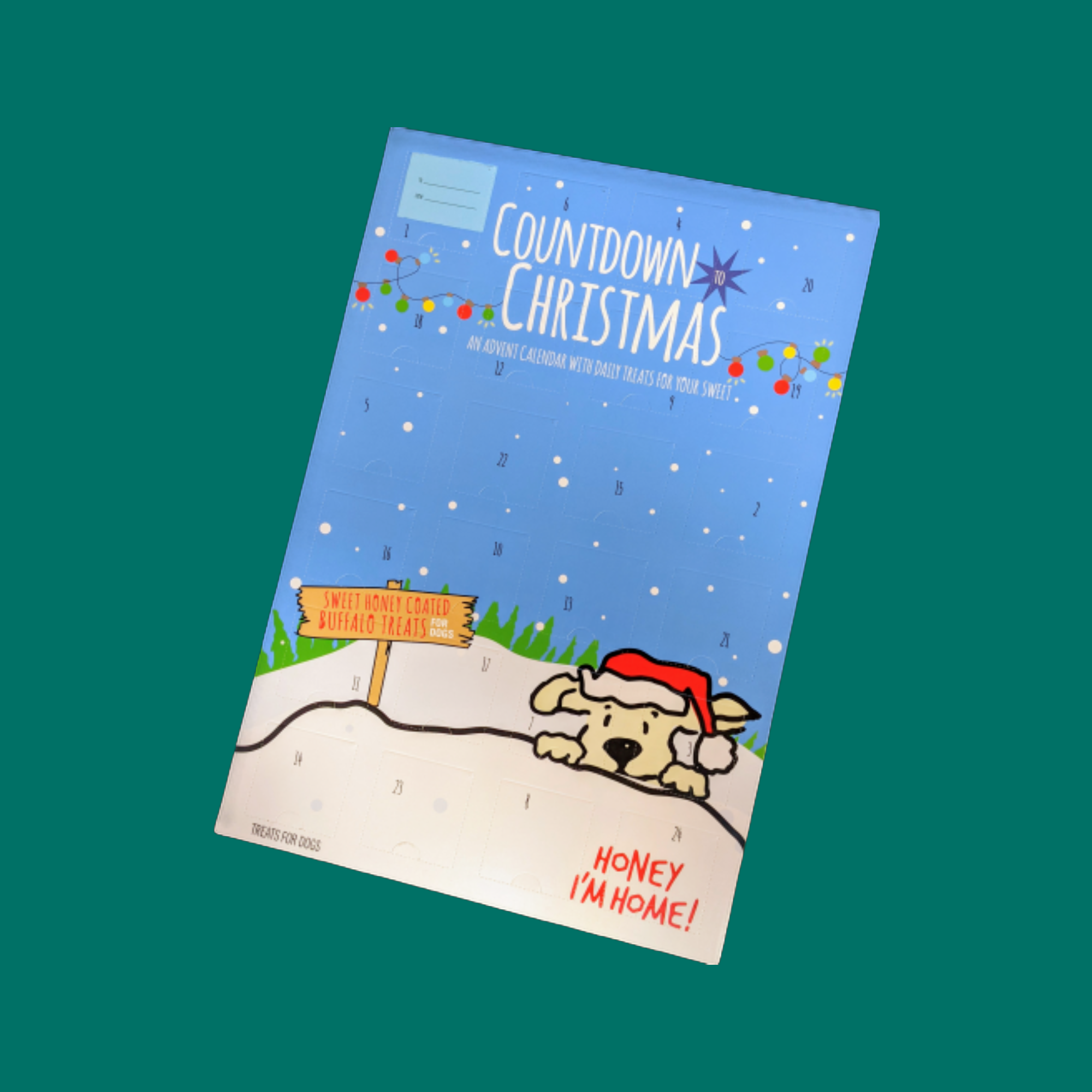 Honey I m Home Countdown to Christmas Holiday Extra Large Advent